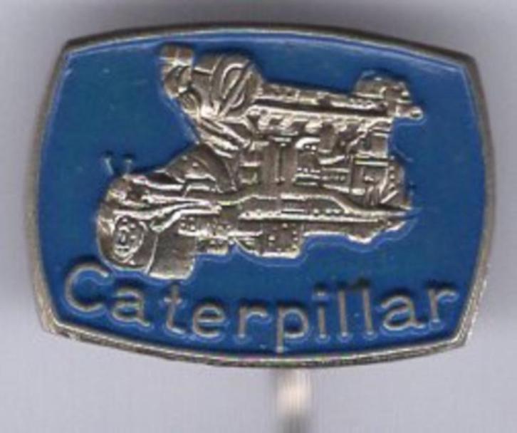 Caterpillar zilverkleurig scheepsmotoren speldje ( G_206 ), Verzamelen, Speldjes, Pins en Buttons, Nieuw, Speldje of Pin, Transport