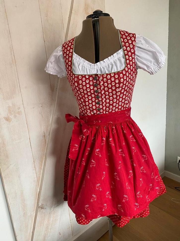 Dirndl 3-delig maat 36 Country line, Kleding | Dames, Carnavalskleding en Feestkleding, Zo goed als nieuw, Kleding, Overige thema's