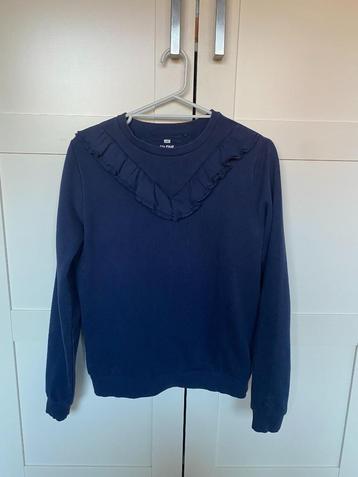 Trui WE Fashion blauw maat 170 / 176