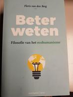 Ecohummanisme Floris van den berg., Ophalen of Verzenden