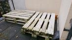 Pallets met kussen, Tuin en Terras, Tuinbanken, Ophalen, Gebruikt, Hout