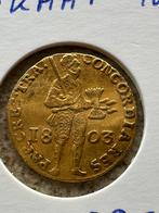 Gouden dukaat 1803 Utrecht, Vóór koninkrijk, Losse munt, Goud, Overige waardes