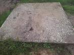 Beton Platen .200x200 cm., Tuin en Terras, Tegels en Klinkers, Ophalen, Gebruikt, 10 m² of meer, Beton