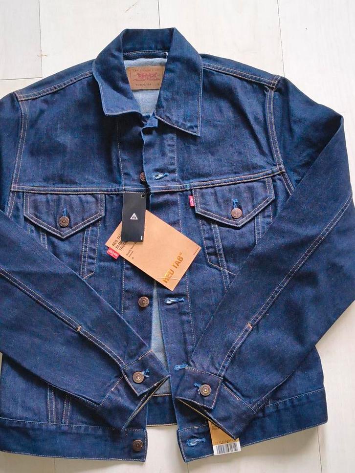 Vintage levi's spijkerjasje, Kleding | Heren, Jassen | Zomer, Ophalen of Verzenden