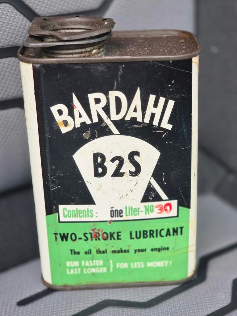 Bardahl Olie blik, Verzamelen, Ophalen of Verzenden, Gebruikt, Overige