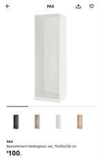 Ikea Pax Kast - Kledingkast 2x 75 cm, Ophalen, Kunststof, 100 tot 150 cm, 200 cm of meer