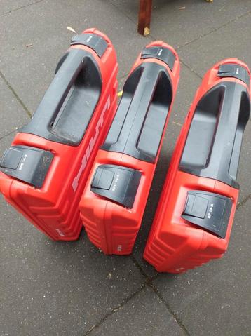 Lege gereedschapskoffer Hilti zie foto's voor welke types beschikbaar voor biedingen