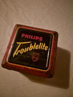 oud Philips lampen blik troublelite jaren 60, Ophalen of Verzenden, Gebruikt, Verpakking