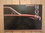 Peugeot 505 folder 1980, Boeken, Ophalen of Verzenden, Gelezen, Peugeot