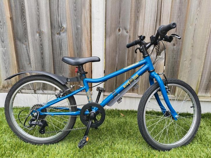 Jongens Fiets ' Btwin Riverside 120 Hybride ' 20 inch, Fietsen en Brommers, Fietsen | Jongens, Zo goed als nieuw, 20 inch, Versnellingen