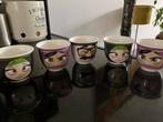 Nescafé koffie mokjes, Ophalen of Verzenden, Zo goed als nieuw, Overige stijlen, Kop(pen) en/of Schotel(s)
