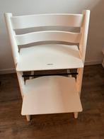 Stokke triptrap trip trap stoel wit, Ophalen, Zo goed als nieuw, Meegroeistoel