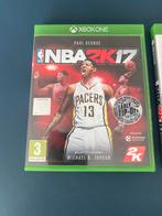 NBA 2K17 & NBA 2K18 samen, Ophalen of Verzenden, Zo goed als nieuw, Sport, 3 spelers of meer