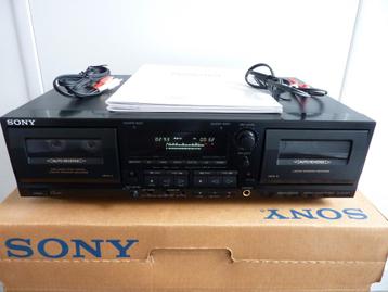 Sony TC-WR565 Dubbel Cassettedeck beschikbaar voor biedingen