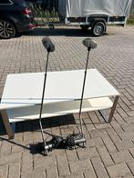 Auping auronde bedlanpjes, Tweepersoons, Ophalen of Verzenden, Zo goed als nieuw, 200 cm