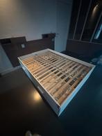 IKEA bed, Ophalen, Gebruikt, Wit, Tweepersoons
