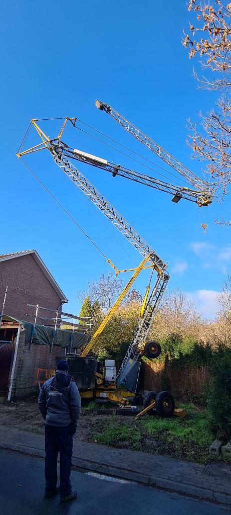 Bouwkraan, Zakelijke goederen, Machines en Bouw | Kranen en Graafmachines, Hijswerktuig, Ophalen