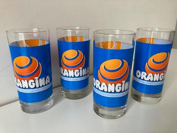 Orangina / lipton Selwyn Senatori / glas glazen beschikbaar voor biedingen