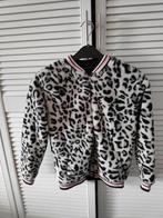 Zachte panterprint jas met ritssluiting
Maat 164, Ophalen of Verzenden, Zo goed als nieuw, Meisje, Jas