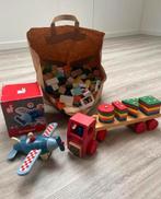 Houten speelgoed set - Janod, Nijntje, HEMA, Domino, Kinderen en Baby's, Speelgoed | Houten speelgoed, Ophalen of Verzenden, Gebruikt