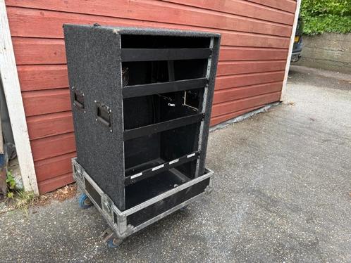 Flightcase rack 18u 19 inch (2 beschikbaar), Muziek en Instrumenten, Behuizingen en Koffers, Gebruikt, Overige instrumenten, Flightcase