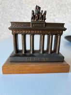 Brandenburger Tor Souvenir Berlijn Vintage Metaal Hout, Ophalen of Verzenden