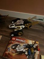 Lego ninjago ultrasone aanval 71739, Ophalen of Verzenden, Zo goed als nieuw, Complete set, Lego
