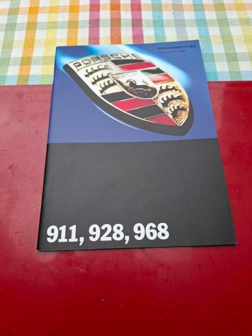 Porsche Modellenfolder 1994: 911 993 & 964, 968 en 928, Boeken, Auto's | Folders en Tijdschriften, Nieuw, Porsche, Verzenden