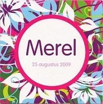 Merel, Ophalen of Verzenden, 2000 tot heden, Geboortekaartje