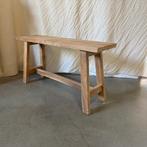 Bankje - Sidetable - massief Teak | Bij TTM Wonen, TTM Wonen, Meubels – (Perzische) Tapijten en Woonaccessoires, Taag 63, 2491 CS, Den Haag (Forepark)