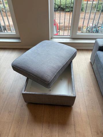 IKEA KIVIK 2-zitsbank + voetenbank met bergruimte - afbeelding 4