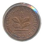 BRD 1 Pfennig 1981 G, Ophalen of Verzenden, Duitsland, Losse munt