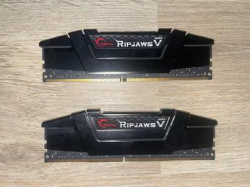 G.Skill Ripjaws V F4-3200C16D-32GVK 32GB (2x16GB) beschikbaar voor biedingen