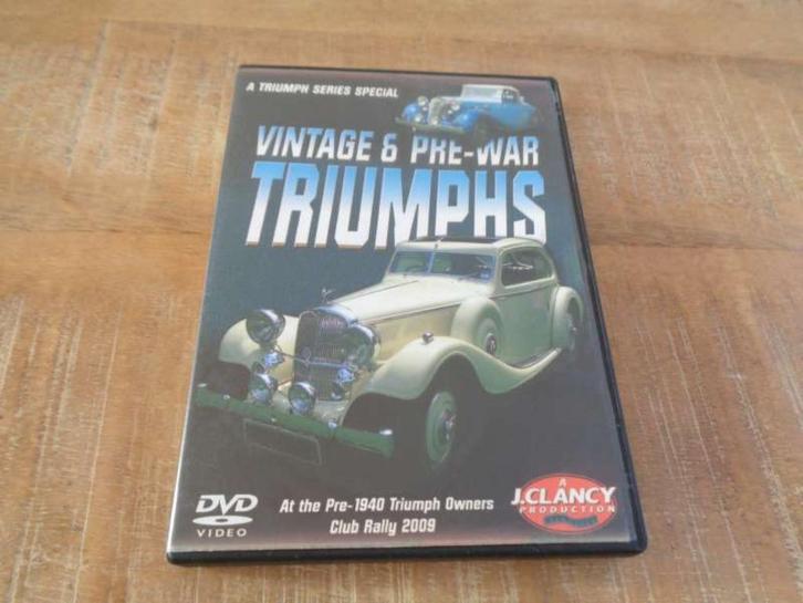 Triumph Vintage and Pre-War DVD - A Triumph Special Serie, Verzamelen, Automerken, Motoren en Formule 1, Zo goed als nieuw, Auto's