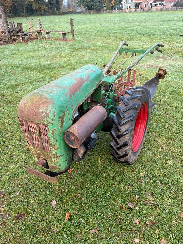 Holder Tuinbouwtrekker met Freesbak, Hobby en Vrije tijd, Overige Hobby en Vrije tijd, Gebruikt, Ophalen