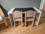 kinder tafel/bureau met 2 stoeltjes, Ophalen, Zo goed als nieuw