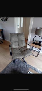 2 Nette Michelle Fauteuils - Samen voor €200!, Huis en Inrichting, Fauteuils, Gebruikt, Michelle  fauteuil groen topper  missouri stof
