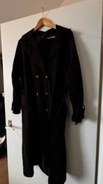 Zwarte Trenchcoat - NEW COLLECTION, Maat 38/40 (M), Zwart, Ophalen of Verzenden, Zo goed als nieuw