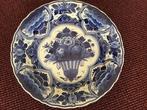 Porceleyne fles antiek bord jaar 1927 handbeschilderd  40 cm, Antiek en Kunst, Antiek | Keramiek en Aardewerk, Ophalen of Verzenden