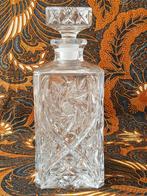 Mooie zware originele oude whiskykaraf uit Engeland 23 cm., Ophalen of Verzenden