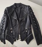 Super stoer lederlook jasje, Kleding | Dames, Jasjes, Kostuums en Pakken, Ophalen of Verzenden, Nieuw, Zwart