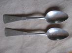 1930  2 zilveren theelepels Art Nouveau Gebr. Huisman, Ophalen of Verzenden, Zilver