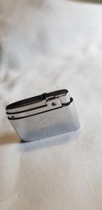 Vintage sigaretten aansteker silver match, Verzenden, Gebruikt, Aansteker