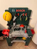 Bosch werkbank / workstation incl accessoires, Kinderen en Baby's, Speelgoed | Speeltafels, Ophalen of Verzenden, Zo goed als nieuw