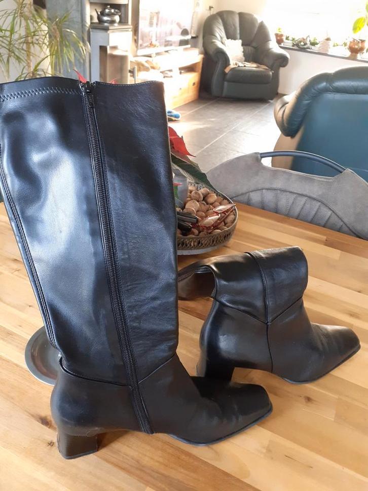 Laarzen Helioform, Kleding | Dames, Schoenen, Zo goed als nieuw, Hoge laarzen, Zwart, Ophalen of Verzenden