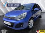 Kia Rio 1.2 CVVT Plus Pack Led Airco Aux Nap, Euro 5, Gebruikt, Zwart, 4 cilinders