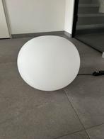Flos Glo-Ball Basic 2 glazen dimbare tafellamp 45 cm, Ophalen, Zo goed als nieuw, Glas, Minder dan 50 cm