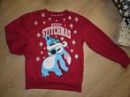 Kersttrui stitch 140, Ophalen of Verzenden, Zo goed als nieuw, Jongen of Meisje, Trui of Vest