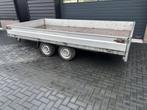 Hapert Plateauwagen aanhanger aanhangwagen tandemasser, Gebruikt
