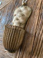 Antiek Speldenkussen schoen vorm, Ophalen of Verzenden